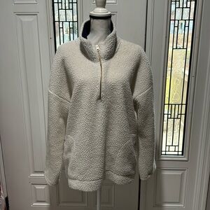 Old Navy Faux Sherpa Pullover Jacket